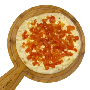 Tomate, Zwiebel + Käse